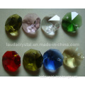 Polished Coloured Crystal Chandelier Bead Ldc-304